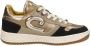 Cruyff Junior Campo Low Sneakers Leren Sneaker Meisjes Brons - Thumbnail 2