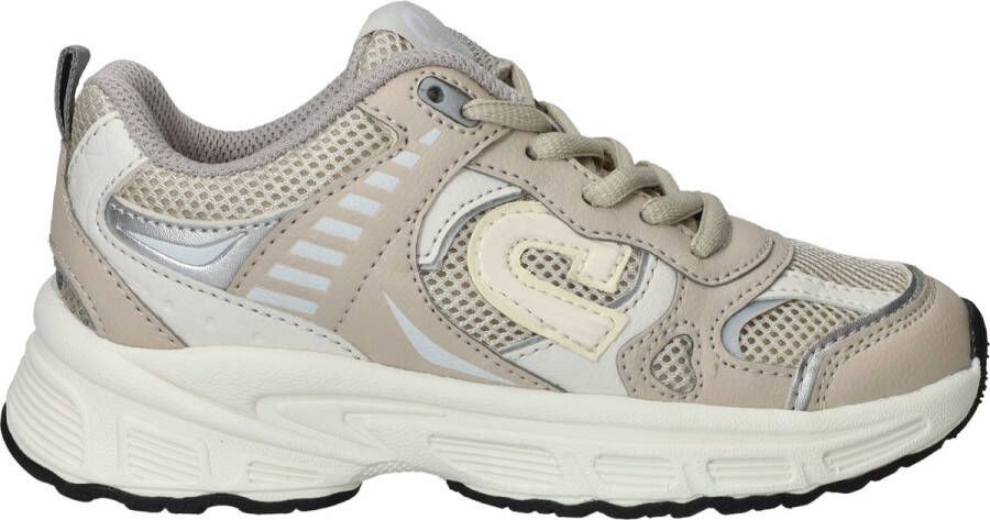 Cruyff Junior Marti Sneakers Leren Sneaker Beige