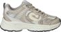 Cruyff Junior Marti Sneakers Leren Sneaker Beige - Thumbnail 1