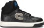 Cruyff Junior Trophy Hi Sneakers Jongens Zwart - Thumbnail 2