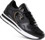 Cruyff Parkrunner Lux Black Gold Zwart Leer Lage sneakers Dames - Thumbnail 2