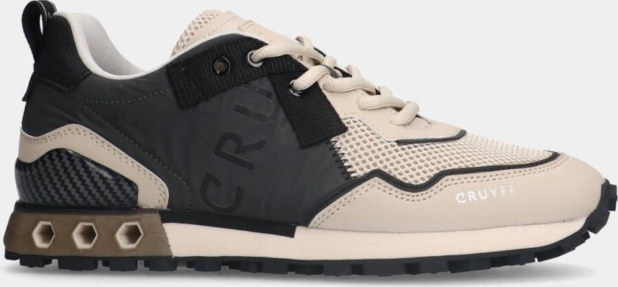 Cruyff superbia Hex anthracite cream heren sneakers