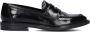 Ctwlk. Klassieke Leren Mocassin Schoenen Black Dames - Thumbnail 8