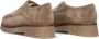 Ctwlk. Beige Suède Veterschoenen met Teddy Stof Beige Dames - Thumbnail 2