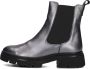 Ctwlk. Metallic Leren Chelsea Boots Felvis Black Dames - Thumbnail 2