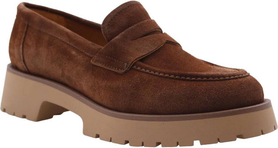 Ctwlk. Klassieke Comfortabele Loafers voor Moderne Brown