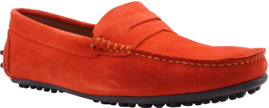 Ctwlk. Stijlvolle Alencon Loafers voor Orange