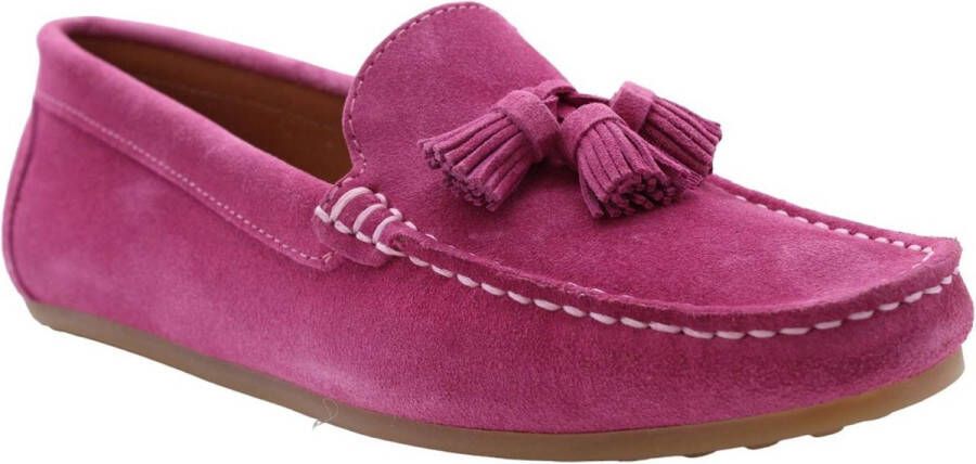 Ctwlk. Stijlvolle Argonne Loafers voor Vrouwen Orange Dames