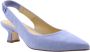 Ctwlk. Cannes Slingback Schoenen Blue Dames - Thumbnail 1