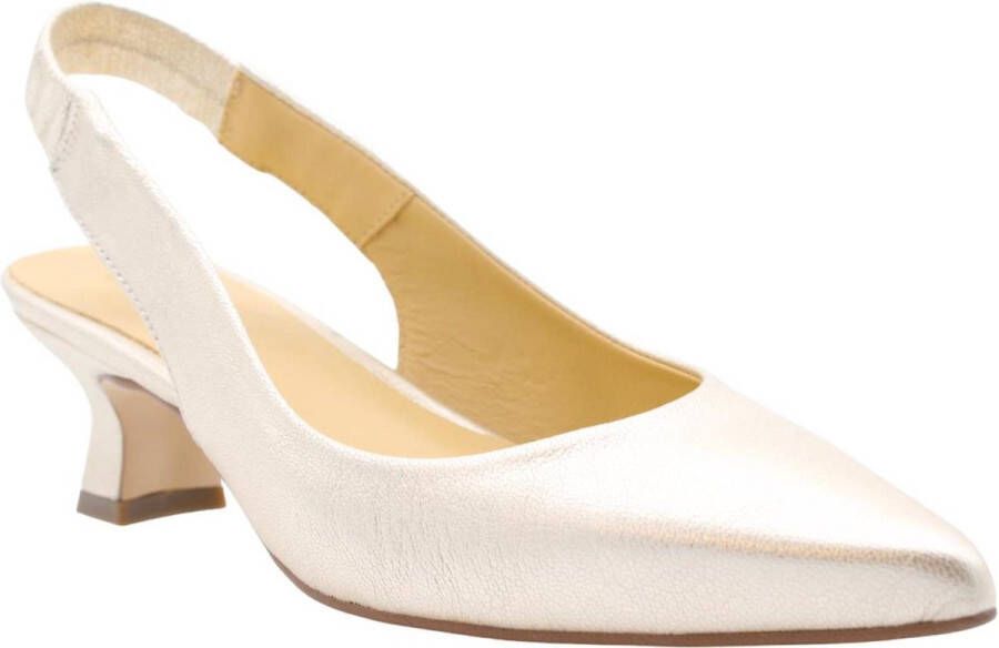 Ctwlk. Carcassonne Slingback Schoenen Yellow Dames