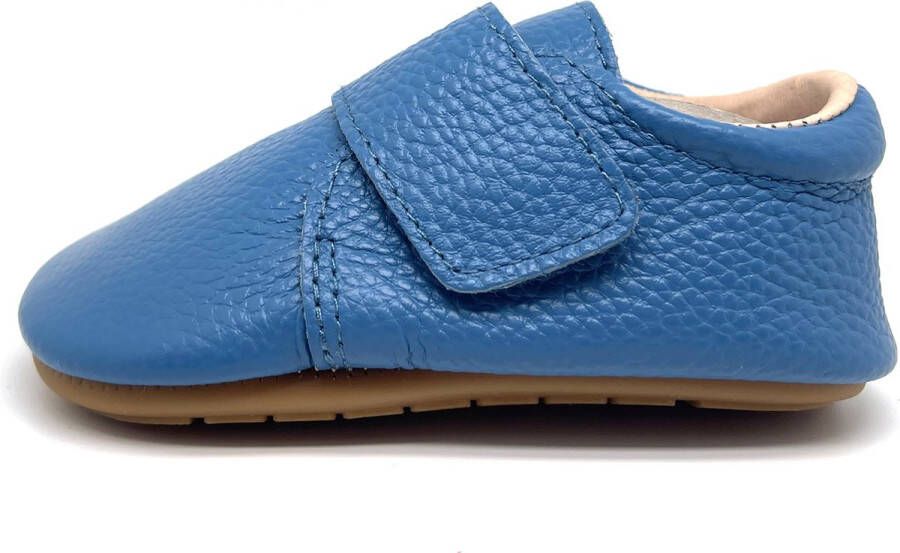 Cutieshoes Babyschoenen | Eerste loopschoentjes Echt Leer Ocean Blue - (12-17 maanden)