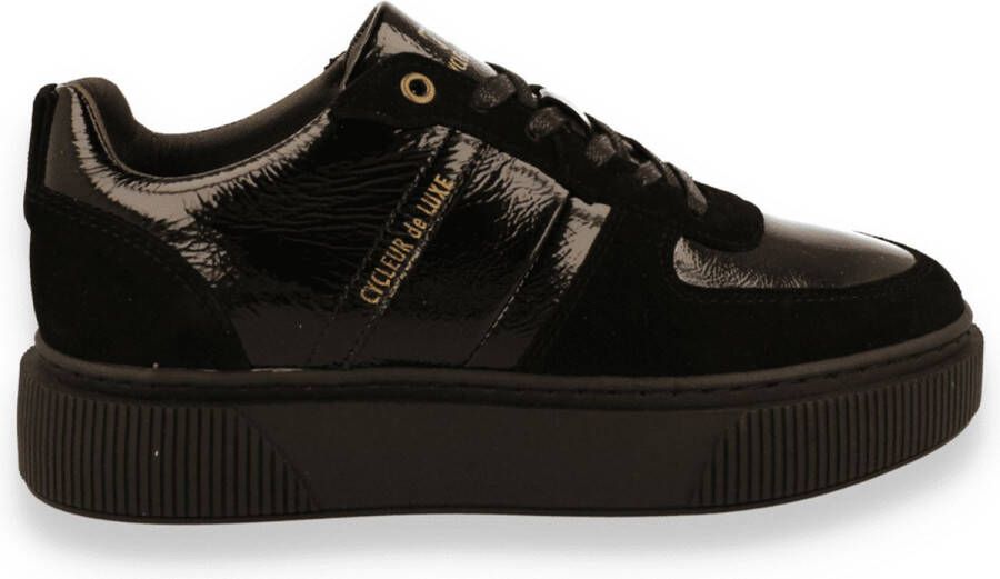 Cycleur De Luxe Dames Sneaker Panache Black ZWART