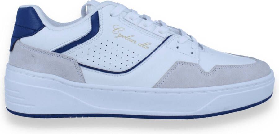 Cycleur De Luxe Heren Sneaker Break II White True Navy WIT