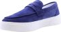 Cycleur de Luxe Stijlvolle Moccasin Loafers Blue Heren - Thumbnail 3