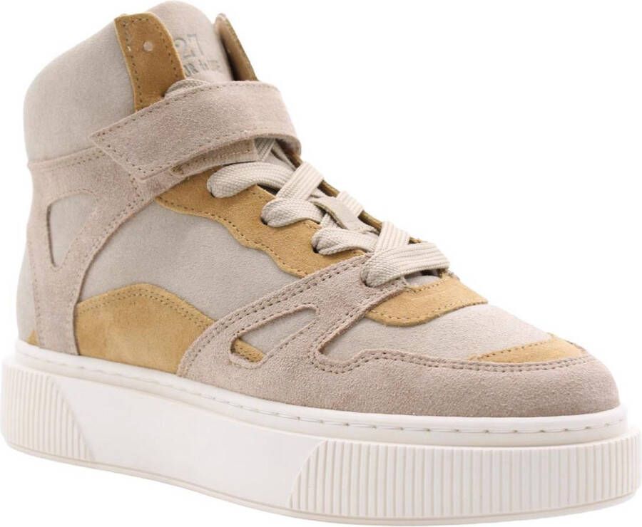 Cycleur De Luxe Mur Hoge sneakers Dames Beige