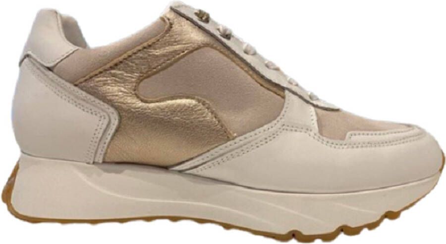 Cycleur De Luxe SNEAKER CRAYON WIT ECRU BRONS