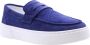 Cycleur de Luxe Stijlvolle Moccasin Loafers Blue Heren - Thumbnail 1