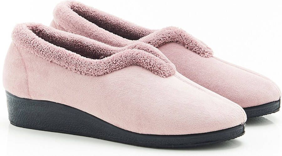 Damart Pantoffels velours Vrouwen Bruin