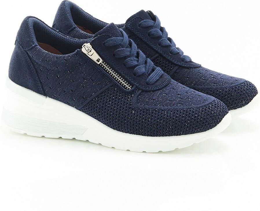 Damart Sneaker met sleehak Climatyl Dames Blauw