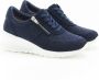 Damart Sneakers met sleehakken Climatyl Dames Blauw - Thumbnail 1