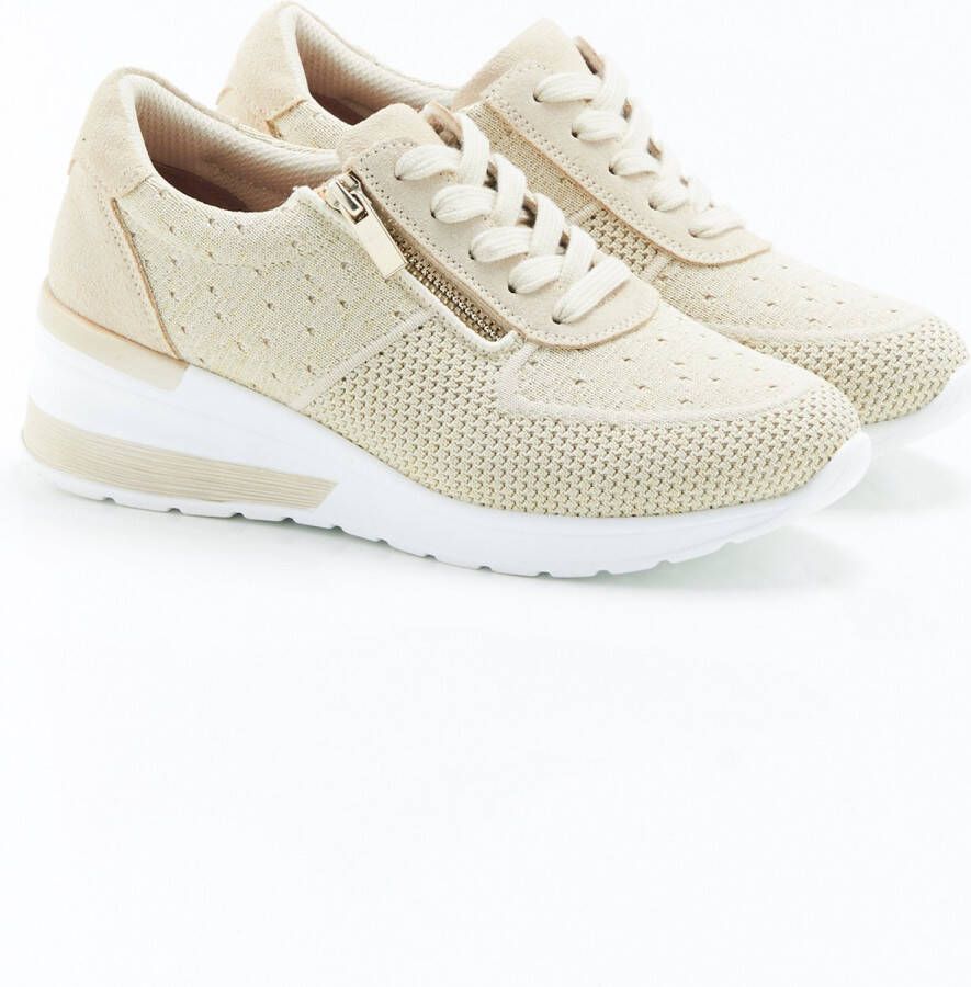 Damart Sneakers met sleehakken Climatyl Dames Goudkl