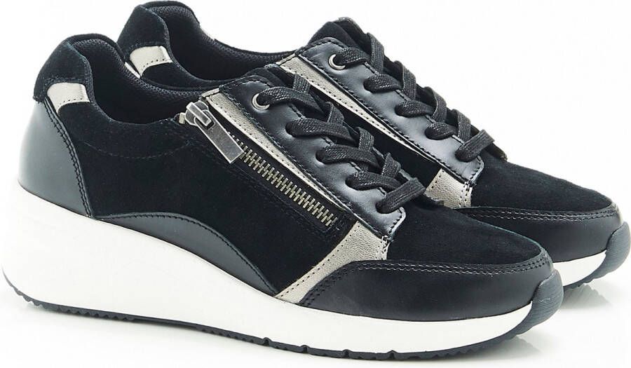 Damart Sneakers sleehakken Amortyl Dames Zwart