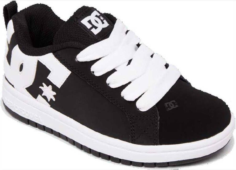 DC Shoes Court Graffik Jeugdtrainers Black White Kinderen