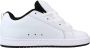 DC Shoes Leren Sneakers met Mesh Tong White Heren - Thumbnail 1