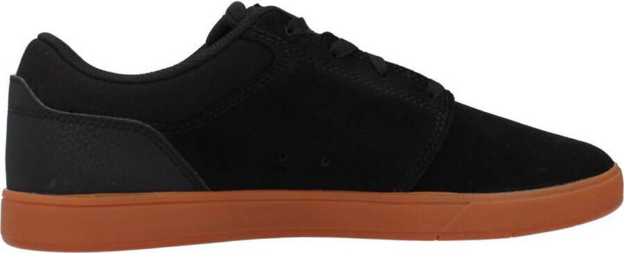 DC Shoes Crisis Leren Skateboard Sneakers Black Heren