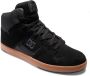 DC Shoes DC Cure High Top Sneakers Heren Black Gum - Thumbnail 1