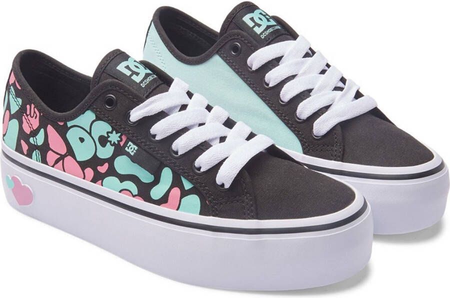 DC Shoes Manual Platform Sneakers Veelkleurig Vrouw