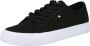 DC Shoes Lage Canvas Sneakers Manual Black Heren - Thumbnail 6