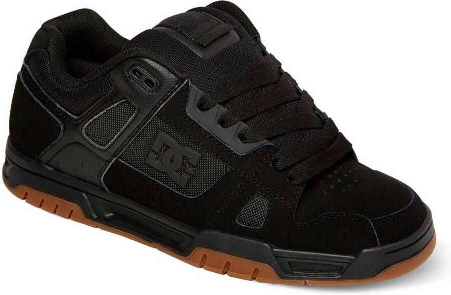 DC Stag black gum Skate in zwart formaten: 42.5