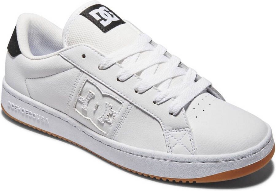 DC Shoes Witte Leren Striker Sneakers White Heren