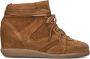 Deabused Hoge Ziggy Sneakers Bruin Suède Brown Dames - Thumbnail 1