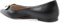 Dee Ocleppo Italiaans Leren Ballerina Flat Black Dames - Thumbnail 1