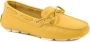 Dee Ocleppo Gele Leren Loafer met Strik Detail Yellow Dames - Thumbnail 1