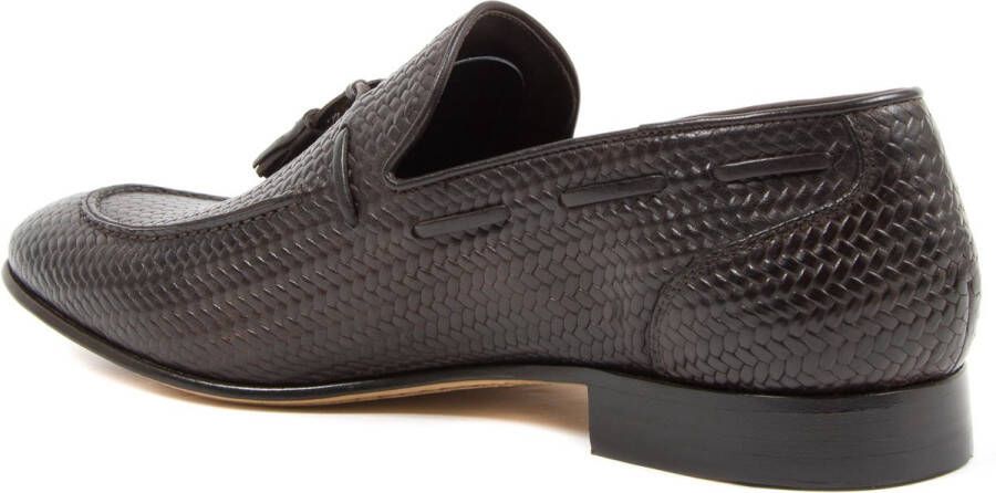 Dee Ocleppo Klassieke Leren Loafers Brown