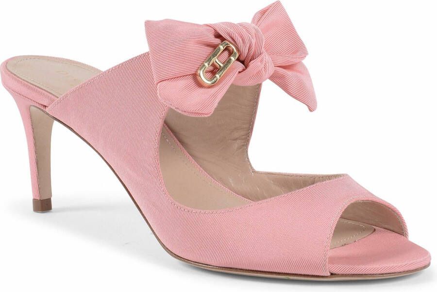 Dee Ocleppo Bow Embellished Low Heel Mule Pink Dames