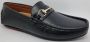 Hitman Schoenen DEJAVU Heren Loafers Moccassin Zwart - Thumbnail 8