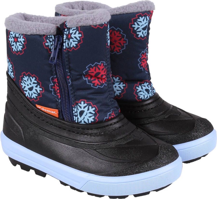 Demar Snowboots Jongens MarineRozee