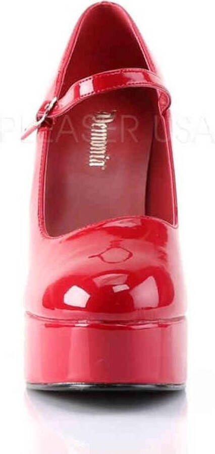 Demonia = | DOLLY 50 | 5 Chunky Heel Mary Jane PF Pump