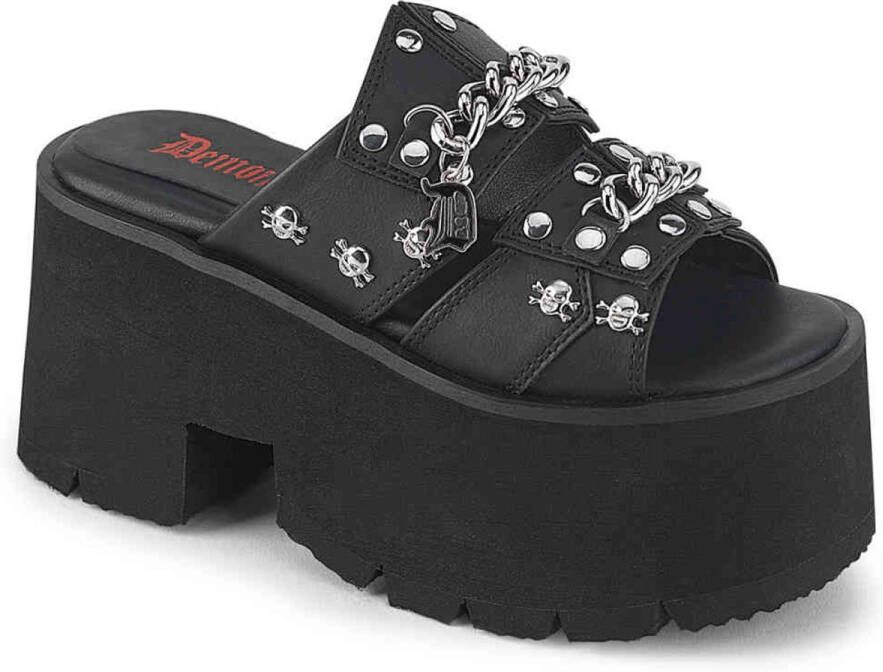 DemoniaCult ASHES-08 Plateau Sandaal 38 Shoes Zwart