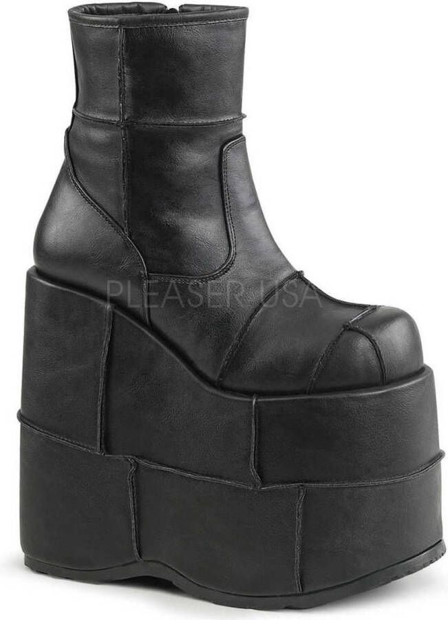 DemoniaCult STACK-201 Plateau Laarzen 37 Shoes Zwart