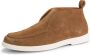 DEN BROECK DenBroeck Franklin St. Halfhoge instappers heren Suede leren schoenen Cognac leer - Thumbnail 1