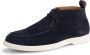 DEN BROECK DenBroeck Murray St. Halfhoge instappers heren Suede leren schoenen Desert boots Navy blauw leer - Thumbnail 1