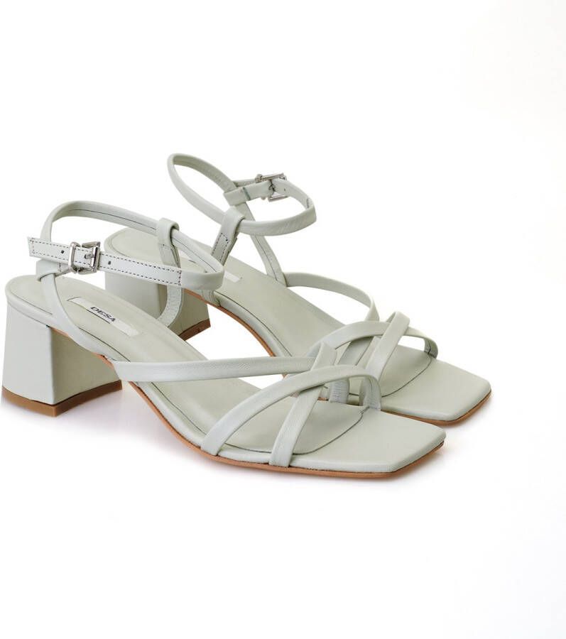 DESA Sandalen Leer Mint Vrouwen