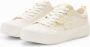 Desigual Witte stoffen sneakers voor vrouwen White Dames - Thumbnail 1