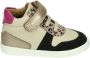 Develab leren sneakers zwart beige roze Meisjes Leer Meerkleurig 22 - Thumbnail 2