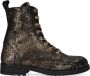 Develab 42146 Veterboots Laarzen Met Veters Meisjes Brons - Thumbnail 2